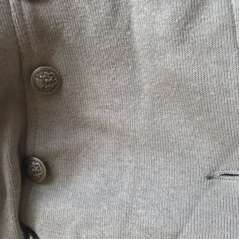 Free People Majorette Military Button Jacket 0 XS - Picture 5 of 8